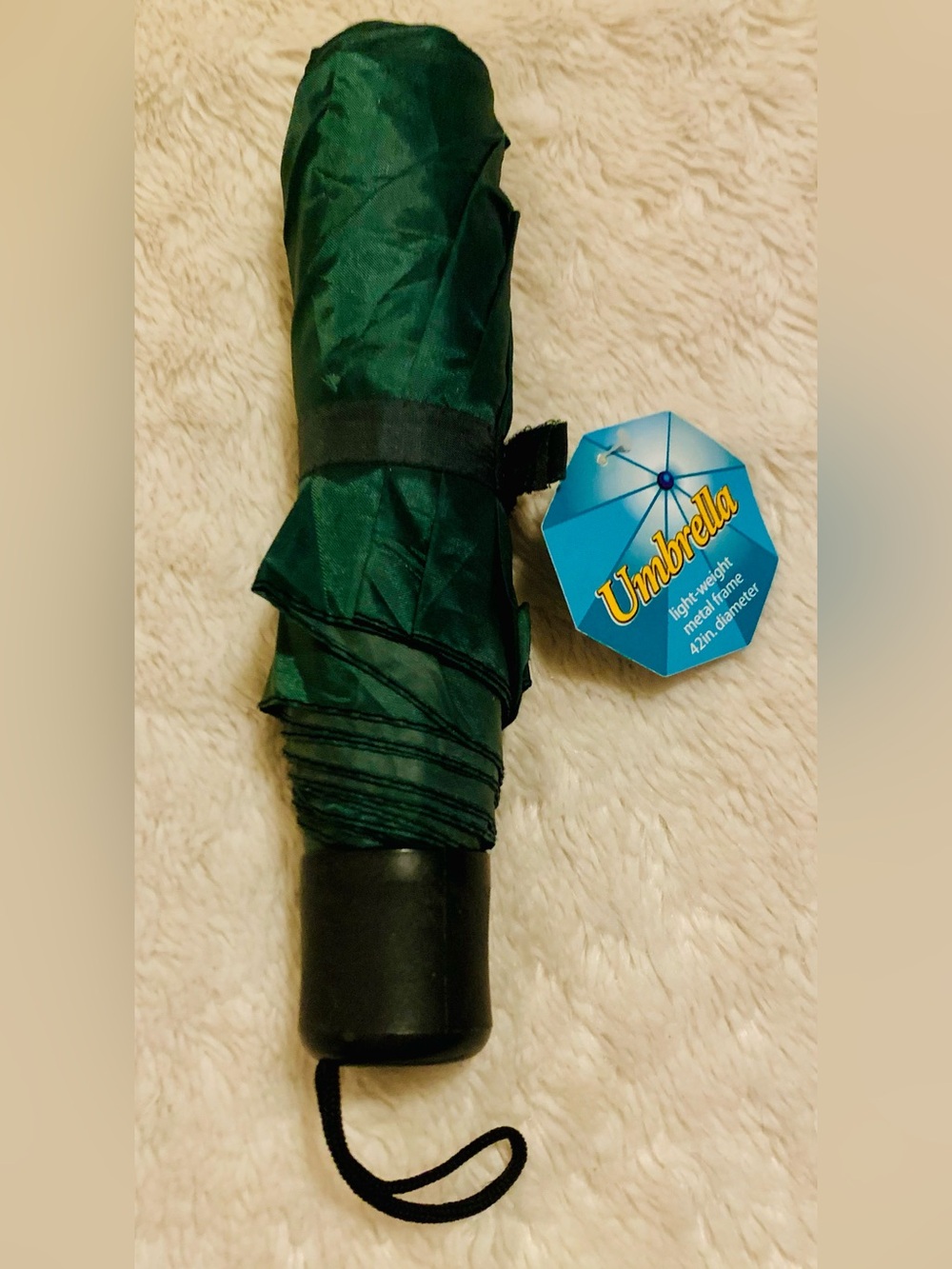 NWT Greenbrier International Green Umbrella